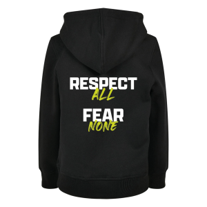 RESPECT ALL FEAR NONE Hoodie KIDS black
